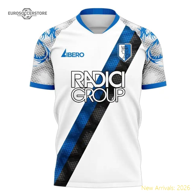 Atalanta 2025-2026 Away Concept Football Kit (Libero) (DE ROON 15)-Football Shirts Shop