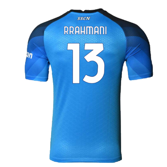 Napoli 2022-23 Player Issue Home Shirt (3XL) (Rrahmani 13) (Excellent)-Football Shirts Shop