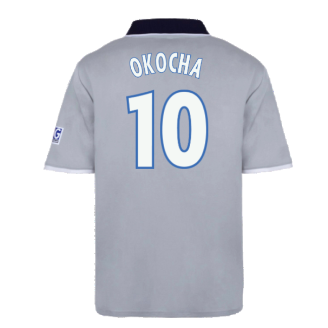 PSG 2000 Paris Saint Germain Away Shirt (Okocha 10)-Football Shirts Shop