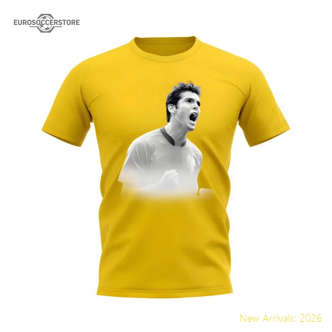 Kaka Legend T-Shirt (Yellow)-Football Shirts Shop