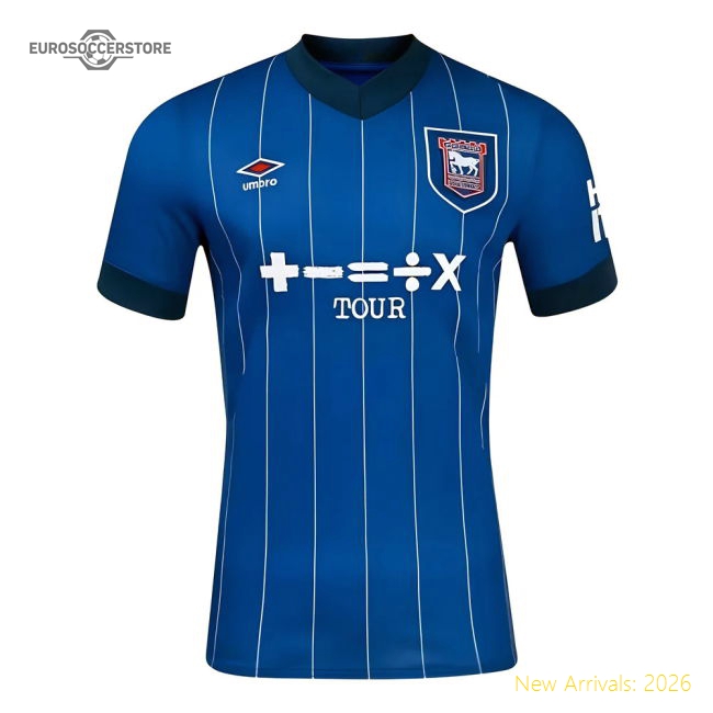 2024-2025 Ipswich Home Shirt (Kids)-Football Shirts Shop