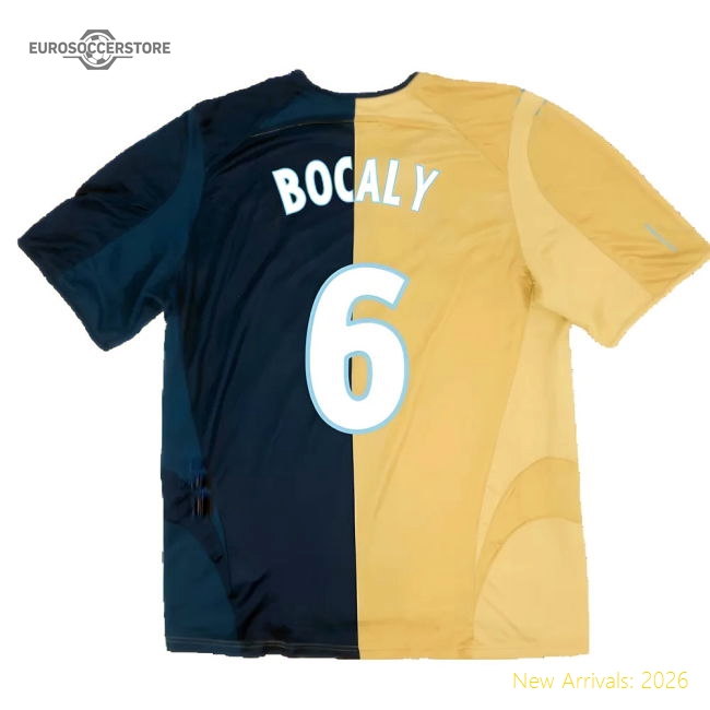 Marseille 2005-06 Third Shirt ((Excellent) L) (Bocaly 6)-Football Shirts Shop