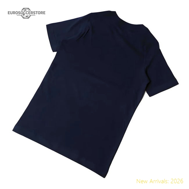 2022-2023 England Three Lions Tee (Navy) - Kids-Football Shirts Shop