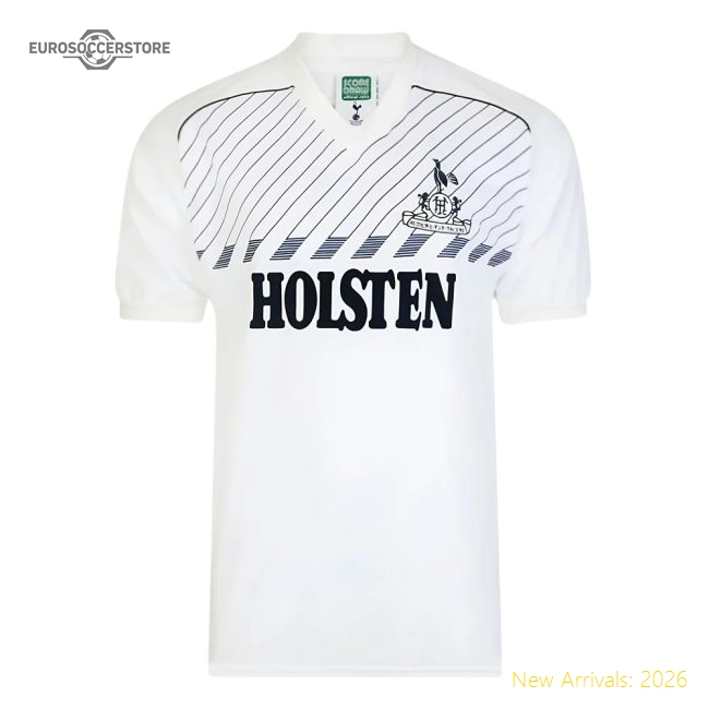 Tottenham 1986 Retro Home Shirt (LINEKER 10)-Football Shirts Shop