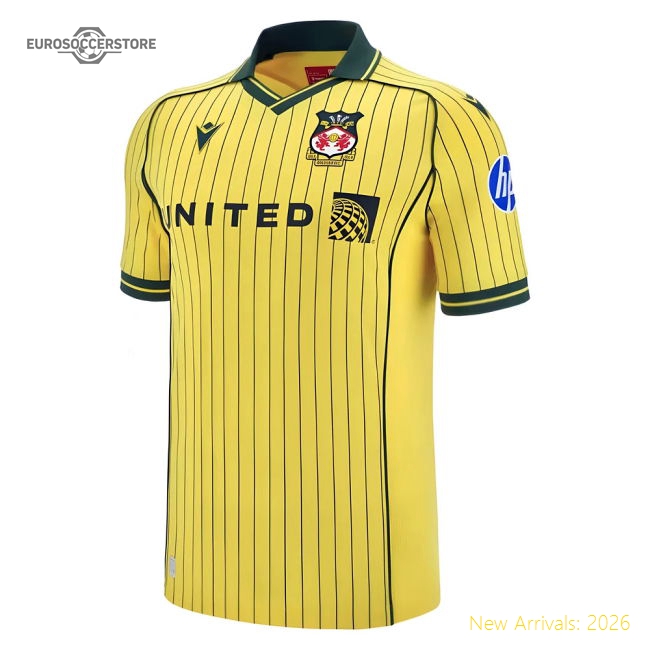 2025-2026 Wrexham Away Shirt-Football Shirts Shop