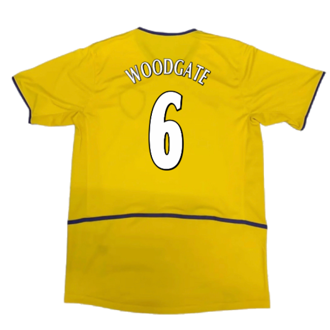 Leeds 2002-2003 Away Shirt (Excellent) (Woodgate 6)-Football Shirts Shop