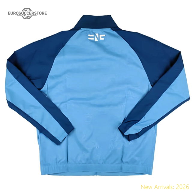 2023-2024 England Dri-FIT Anthem Jacket (Gym Blue) - Womens-Football Shirts Shop