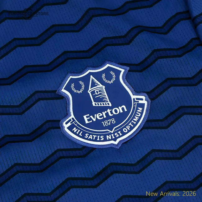 2025-2026 Everton Home Long Sleeve Shirt-Football Shirts Shop