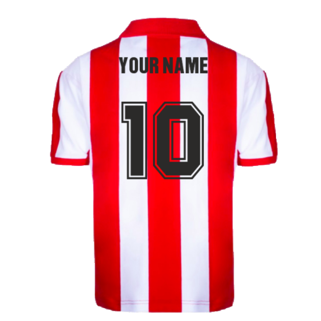 Sunderland 1978 Umbro Retro Football Shirt (Your Name)-Football Shirts Shop