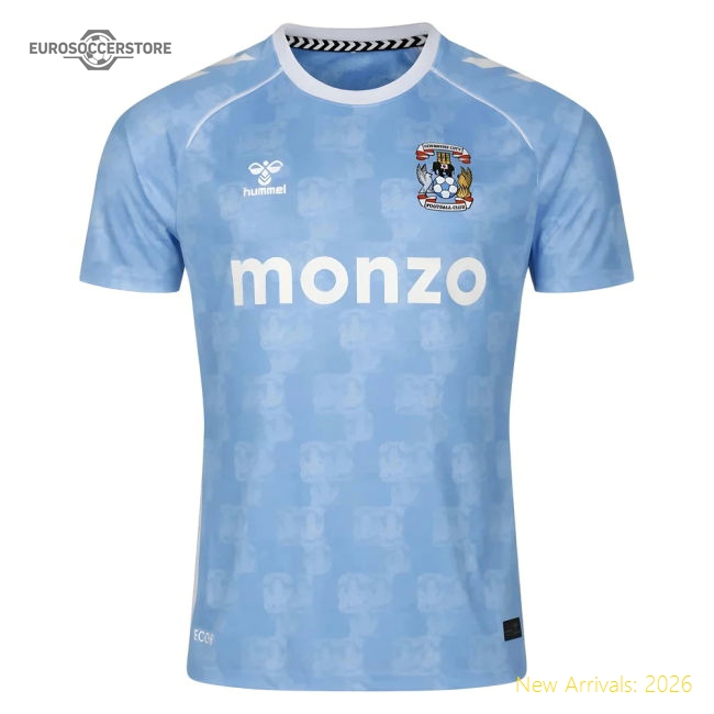 2025-2026 Coventry City Home Shirt-Football Shirts Shop