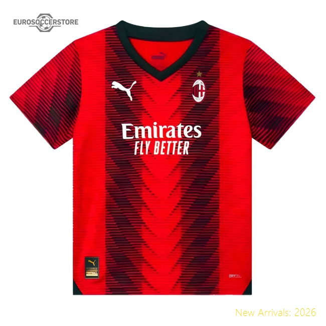 2023-2024 AC Milan Home Mini Kit-Football Shirts Shop
