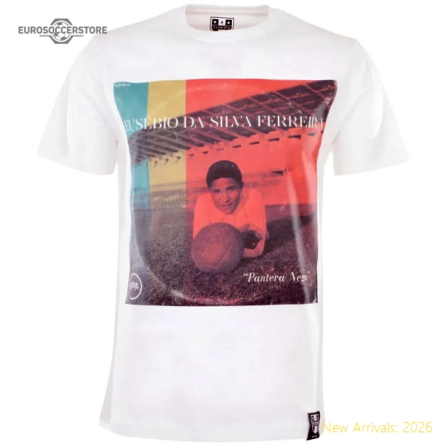 Pennarello: LPFC - Eusebio T-Shirt - White-Football Shirts Shop