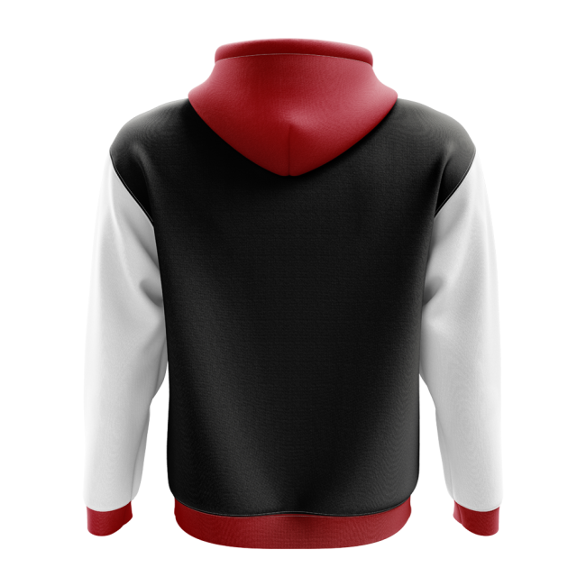 Iraq Concept Country Football Hoody (Black)-Football Shirts Shop