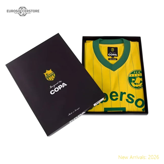 FC Nantes COPA 1982 - 83 Retro Football Shirt-Football Shirts Shop