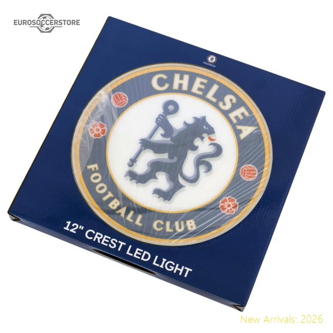 Chelsea FC 12 Inch LED Wall Light-Football Shirts Shop