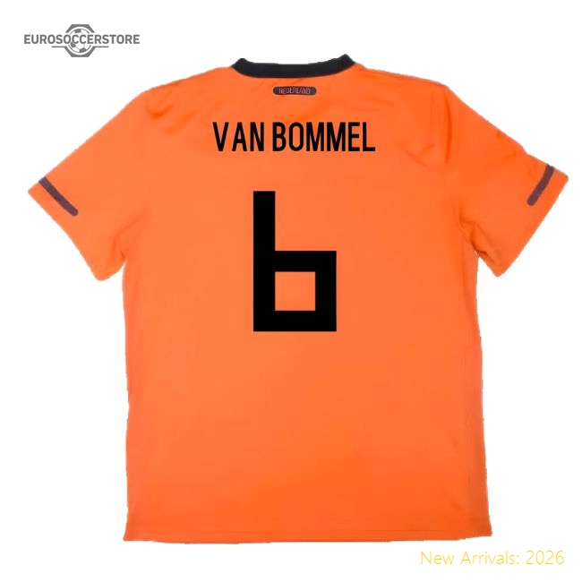Holland 2010-11 Home Shirt (3xl) ((Very Good) 3XL) (Van Bommel 6)-Football Shirts Shop