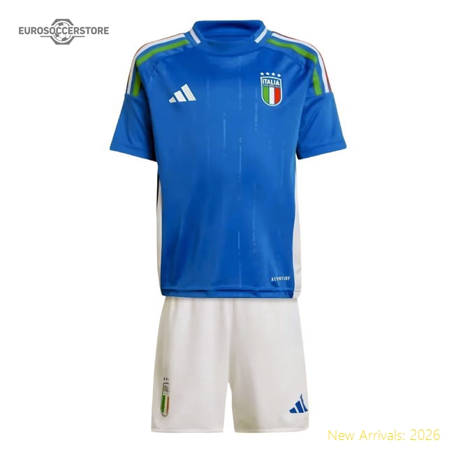 2024-2025 Italy Home Mini Kit (IMMOBILE 17)-Football Shirts Shop