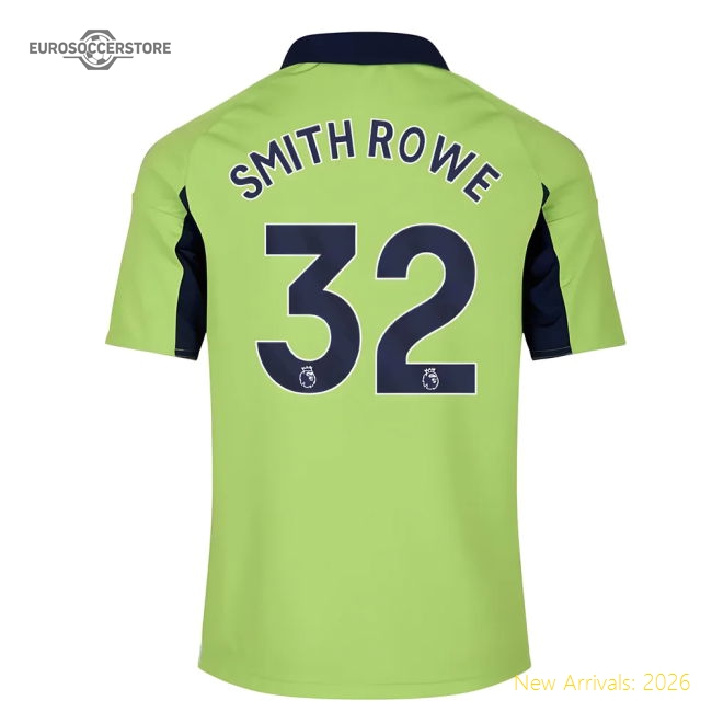 2025-2026 Fulham Away Shirt - Kids (Smith Rowe 32)-Football Shirts Shop