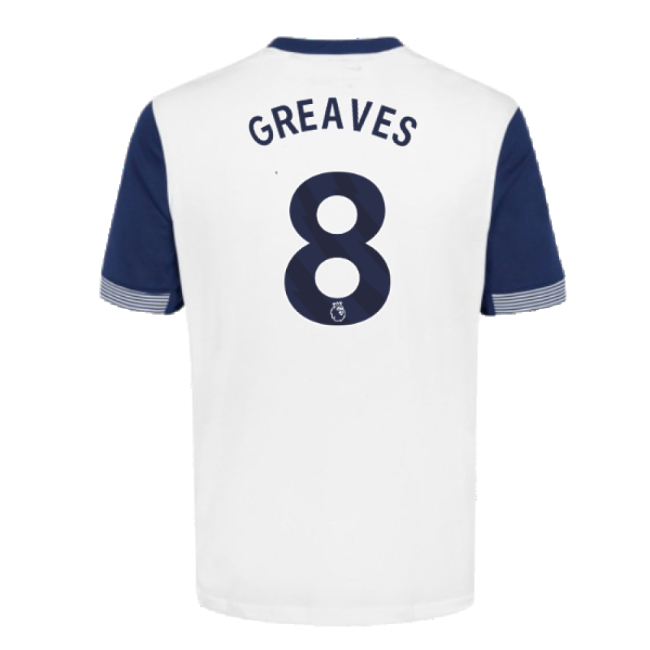 2024-2025 Tottenham Hotspur Home Shirt (Greaves 8)-Football Shirts Shop