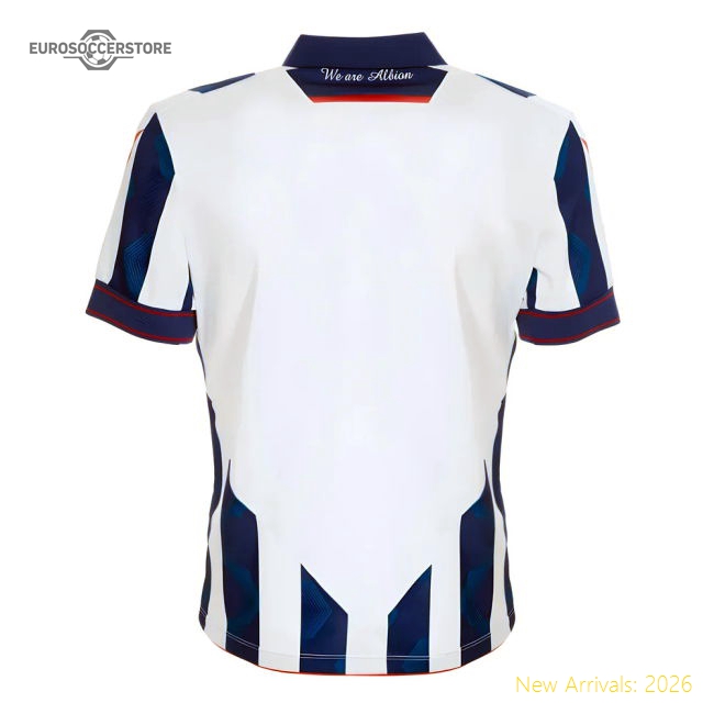 2024-2025 West Brom WBA Home Shirt-Football Shirts Shop