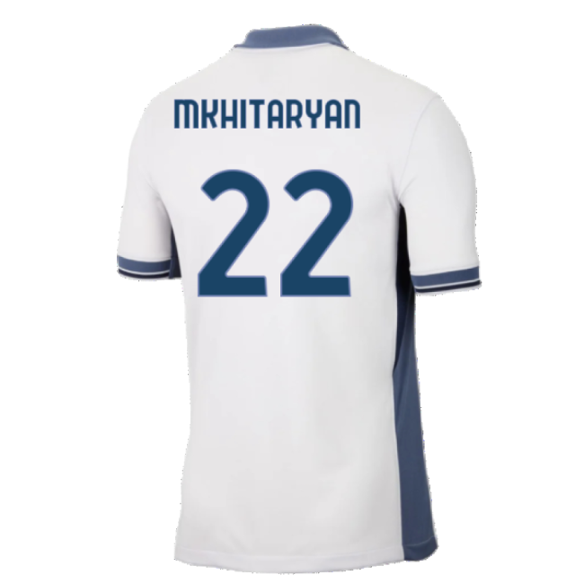 2024-2025 Inter Milan Away Shirt (Mkhitaryan 22)-Football Shirts Shop