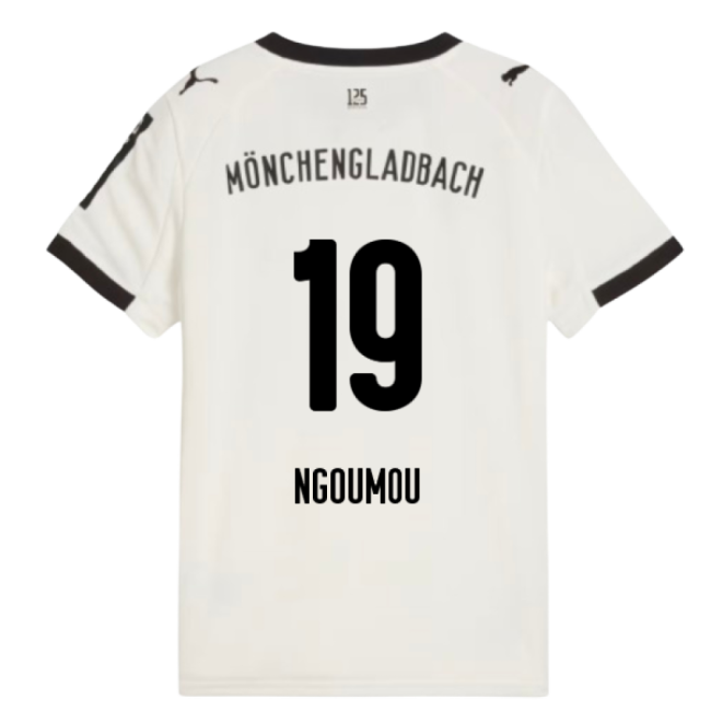 2025-2026 Borussia MGB Home Shirt (Kids) (Ngoumou 19)-Football Shirts Shop
