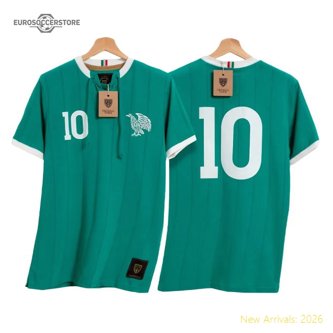 Mexico Home Retro Shirt with Laces El Tri-Football Shirts Shop