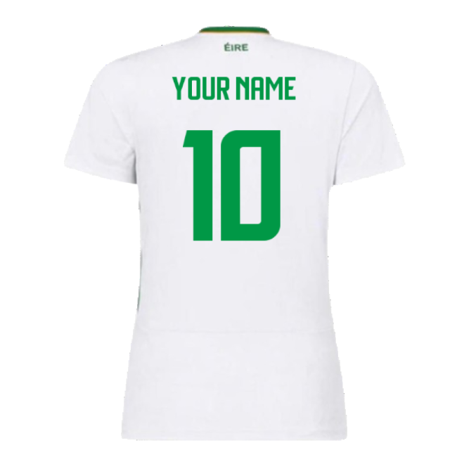 2024-2025 Republic of Ireland Away Shirt (Womens) (Your Name)-Football Shirts Shop