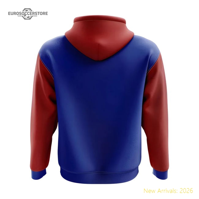 Ajaria Concept Country Football Hoody (Blue)-Football Shirts Shop