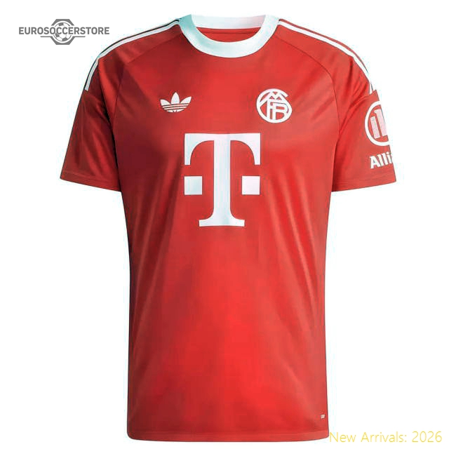 2025-2026 Bayern Munich Third Goalkeeper Shirt (Pure Ruby)-Football Shirts Shop
