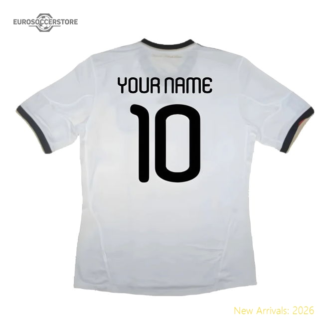 Germany 2010-11 Home Shirt ((Good) S) (Your Name)-Football Shirts Shop