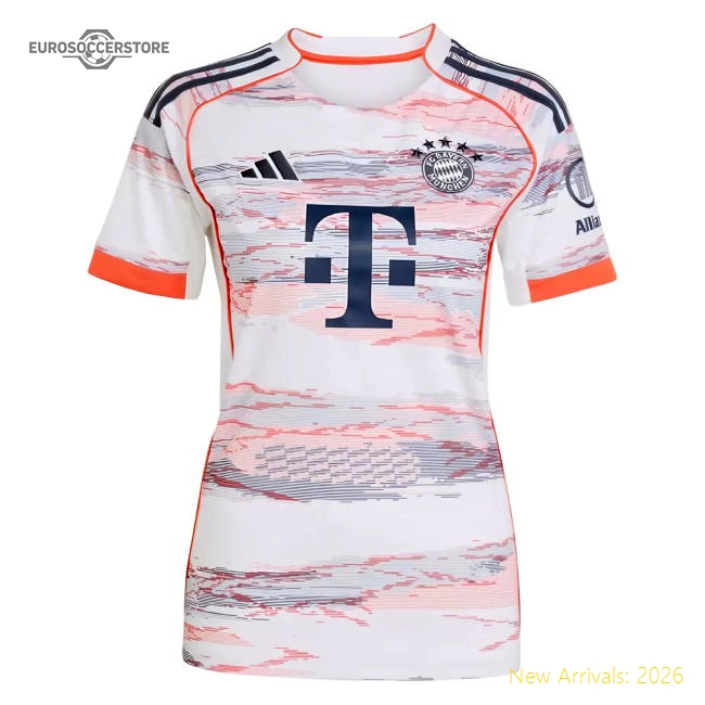 2025-2026 Bayern Munich Away Shirt (Womens)-Football Shirts Shop