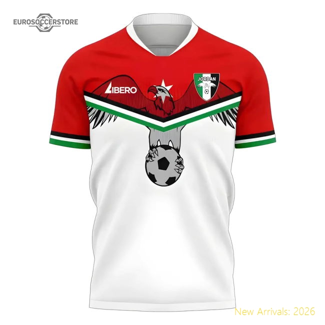 Jordan 2025-2026 Home Concept Football Kit (Libero)-Football Shirts Shop