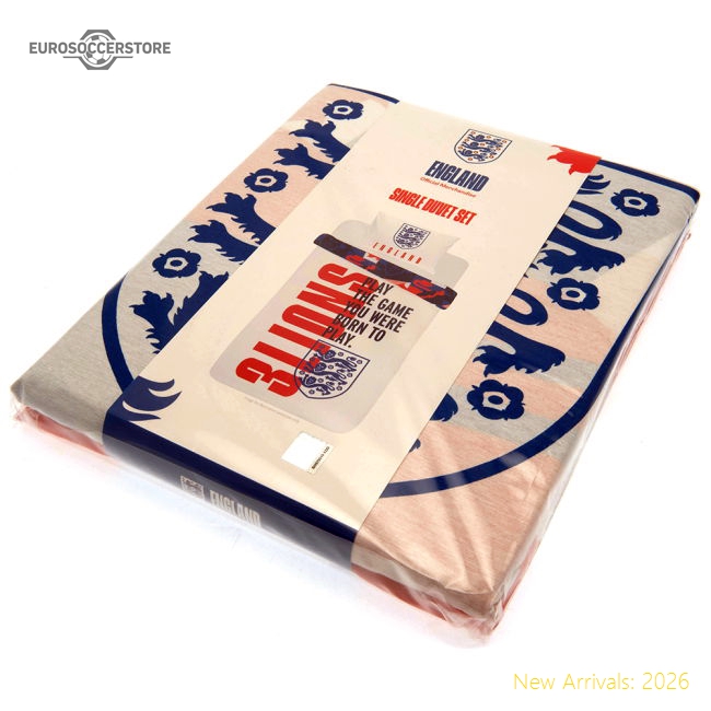 England FA Single Duvet Set-Football Shirts Shop