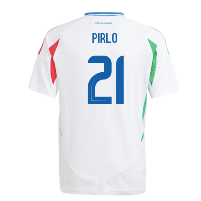 2024-2025 Italy Away Shirt (Kids) (PIRLO 21)-Football Shirts Shop