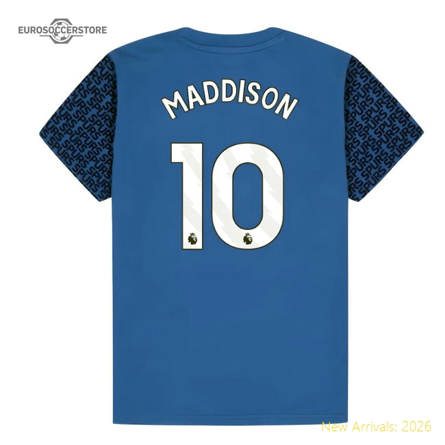 Tottenham Hotspur Graphic T-shirt (Blue) - Kids (Maddison 10)-Football Shirts Shop