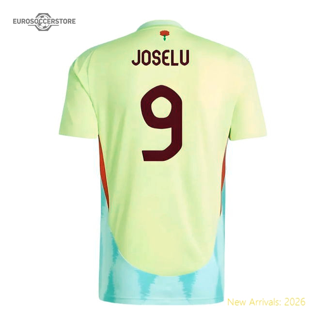 2024-2025 Spain Away Shirt (Joselu 9)-Football Shirts Shop