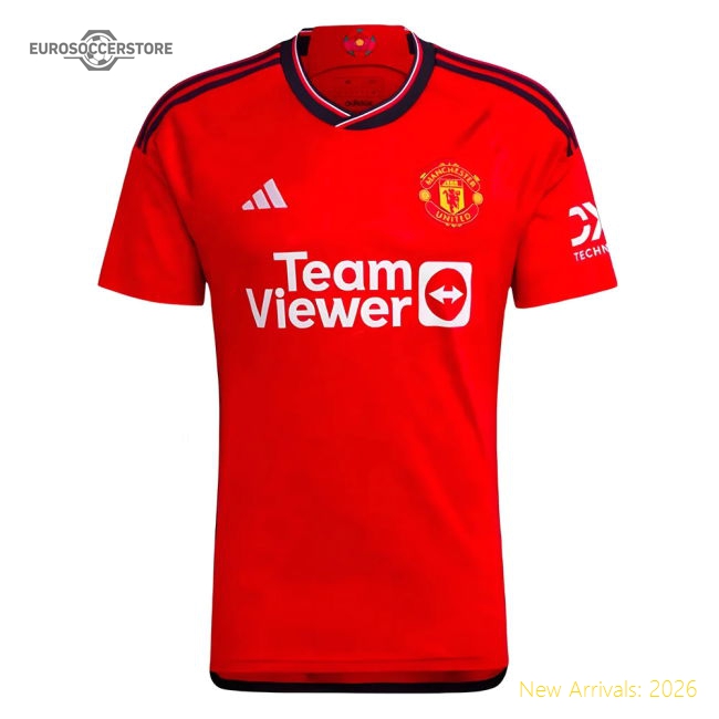 2023-2024 Man Utd Home Shirt-Football Shirts Shop