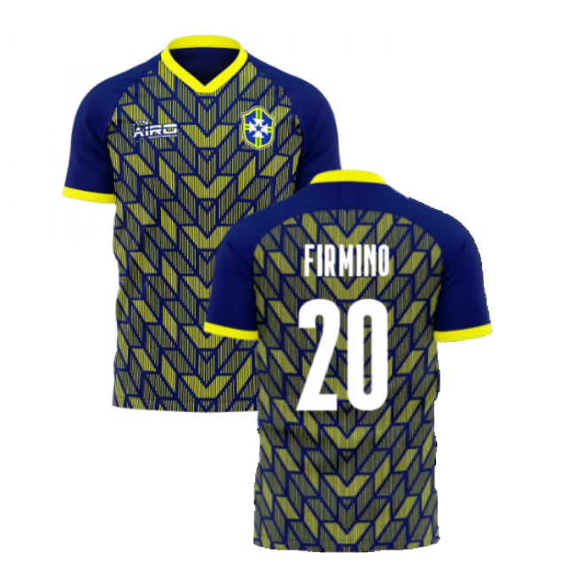 Brazil 2025-2026 Special Edition Concept Football Kit (Airo) (FIRMINO 20)-Football Shirts Shop