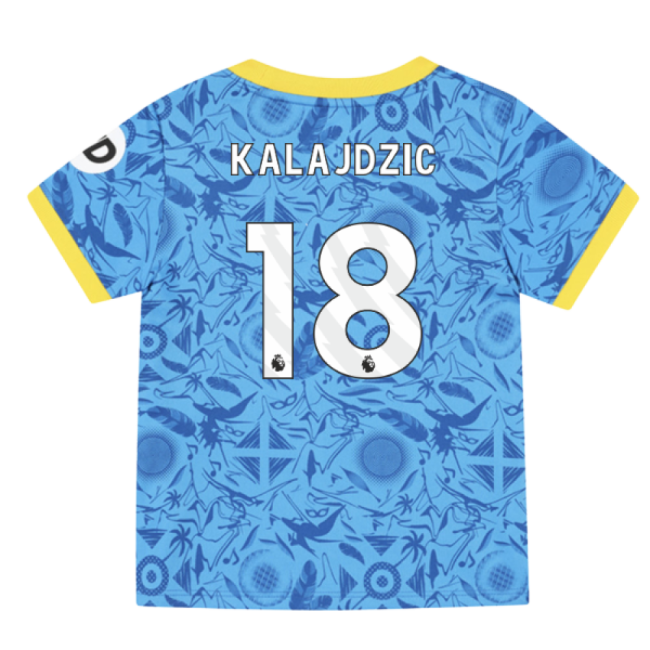 2025-2026 Wolves Third Infant Kit (Kalajdzic 18)-Football Shirts Shop