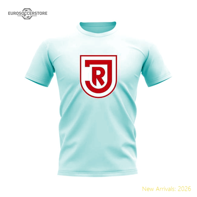 Jahn Regensburg Badge T-shirt (White)-Football Shirts Shop
