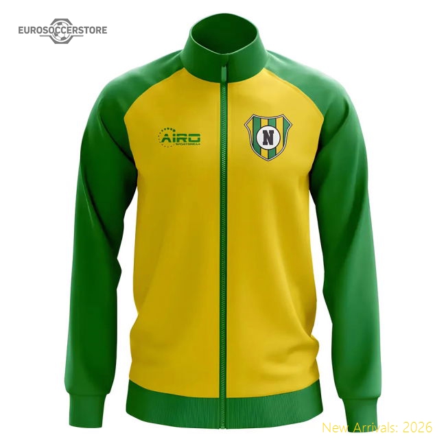 Norwich Concept Football Track Jacket (Yellow)-Football Shirts Shop