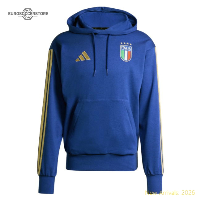 2026-2027 Italy DNA Hoody (Blue)-Football Shirts Shop