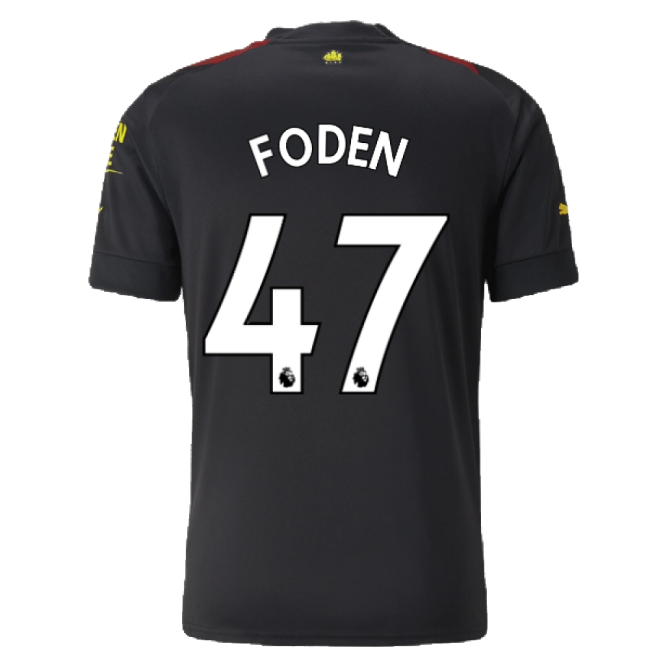 2022-2023 Man City Away Shirt (FODEN 47)-Football Shirts Shop