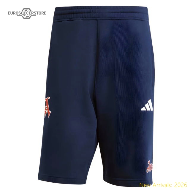 2025-2026 Arsenal US Shorts (Night Indigo)-Football Shirts Shop