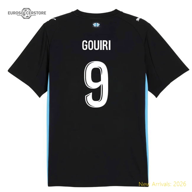 2025-2026 Marseille Away Shirt (Kids) (Gouiri 9)-Football Shirts Shop