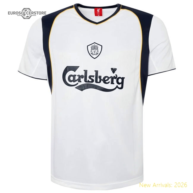2001-2002 Liverpool Away Retro Shirt (RIISE 6)-Football Shirts Shop