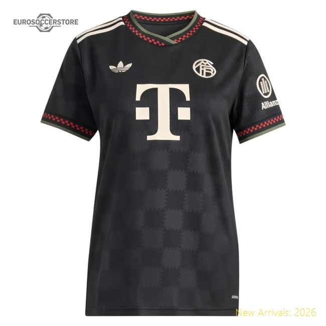 2025-2026 Bayern Munich Third Shirt (Womens)-Football Shirts Shop