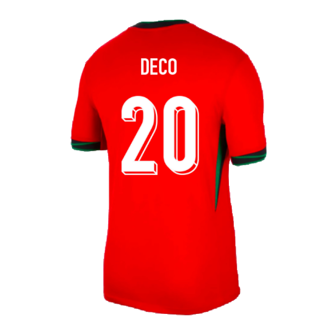 2024-2025 Portugal Home Shirt (Deco 20)-Football Shirts Shop