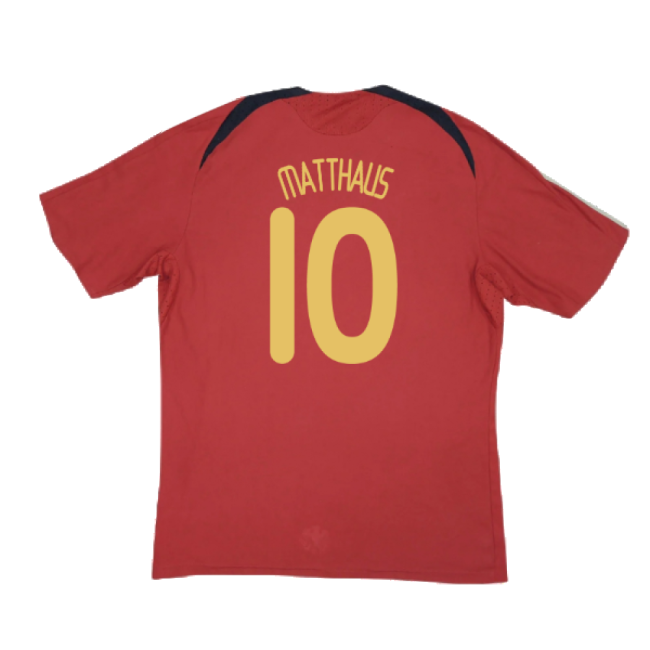 Germany 2008-10 Away Shirt ((Excellent) XXL) (MATTHAUS 10)-Football Shirts Shop